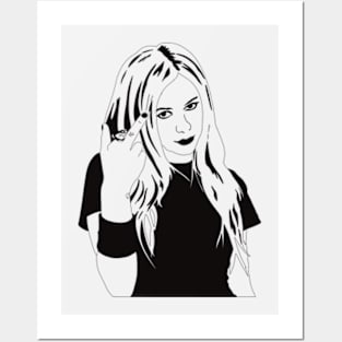 Avril Lavigne Fan Artwork Posters and Art